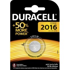 Baterijas DURACELL 2016 3V Baterijas DURACELL 2016 3V