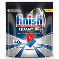 Trauku mazgāšanas tabletes FINISH Quantum 40gab Trauku mazgāšanas tabletes FINISH Quantum 40gab