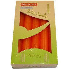 Bistro sveces 17cm oranžas Bistro sveces 17cm oranžas